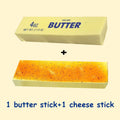 Butter and cheese stick squishy