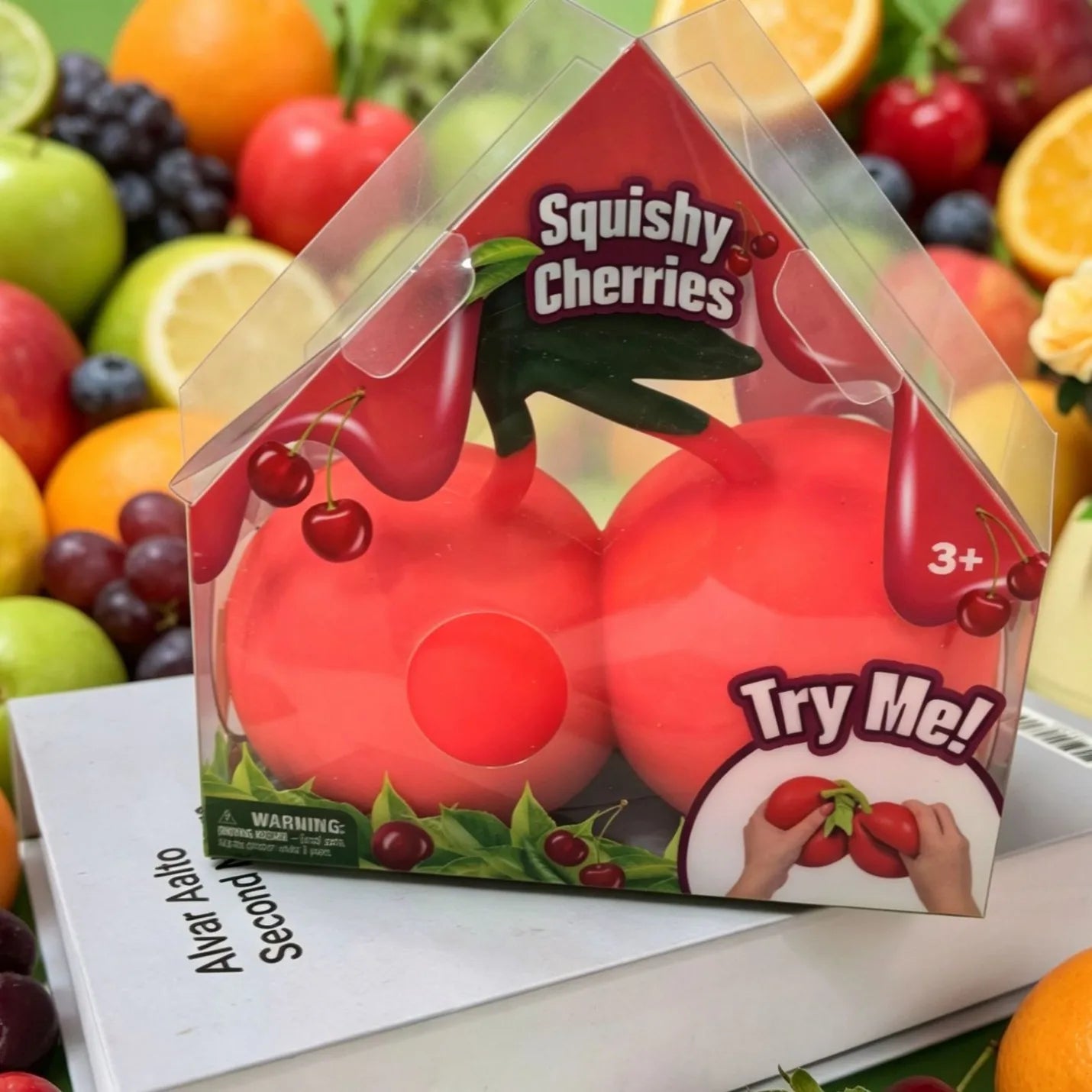 Giant cherry squishy