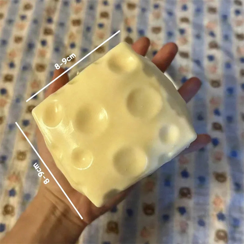 Big cheese cube squishy