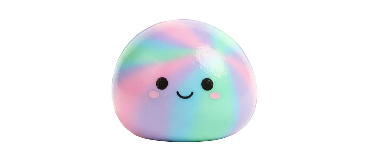 Squishy toy with transparent background